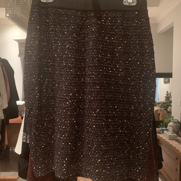 Mary Kay National Size 10 Two Piece Black Bling Suit Jacket and Skirt - Picture 2 of 4